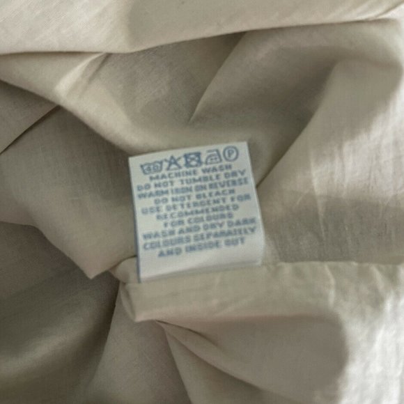 Boden Blue Circle Print Linen Blend Lined Pencil Skirt with Pockets - Picture 6 of 6